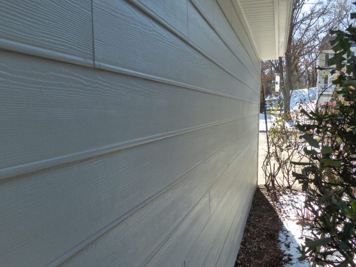 Cement fiber siding