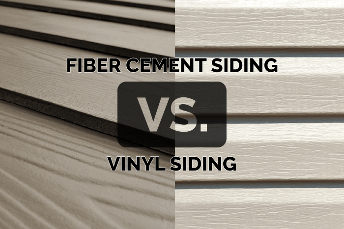 Vs cement vinyl fiber siding wood appearance texture compare hardieplank