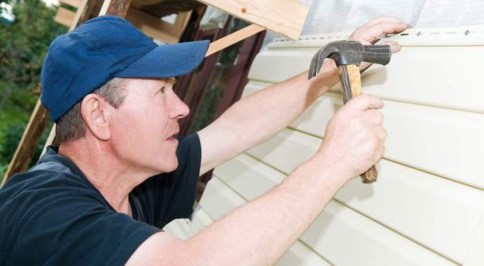 How do you install hardie board siding